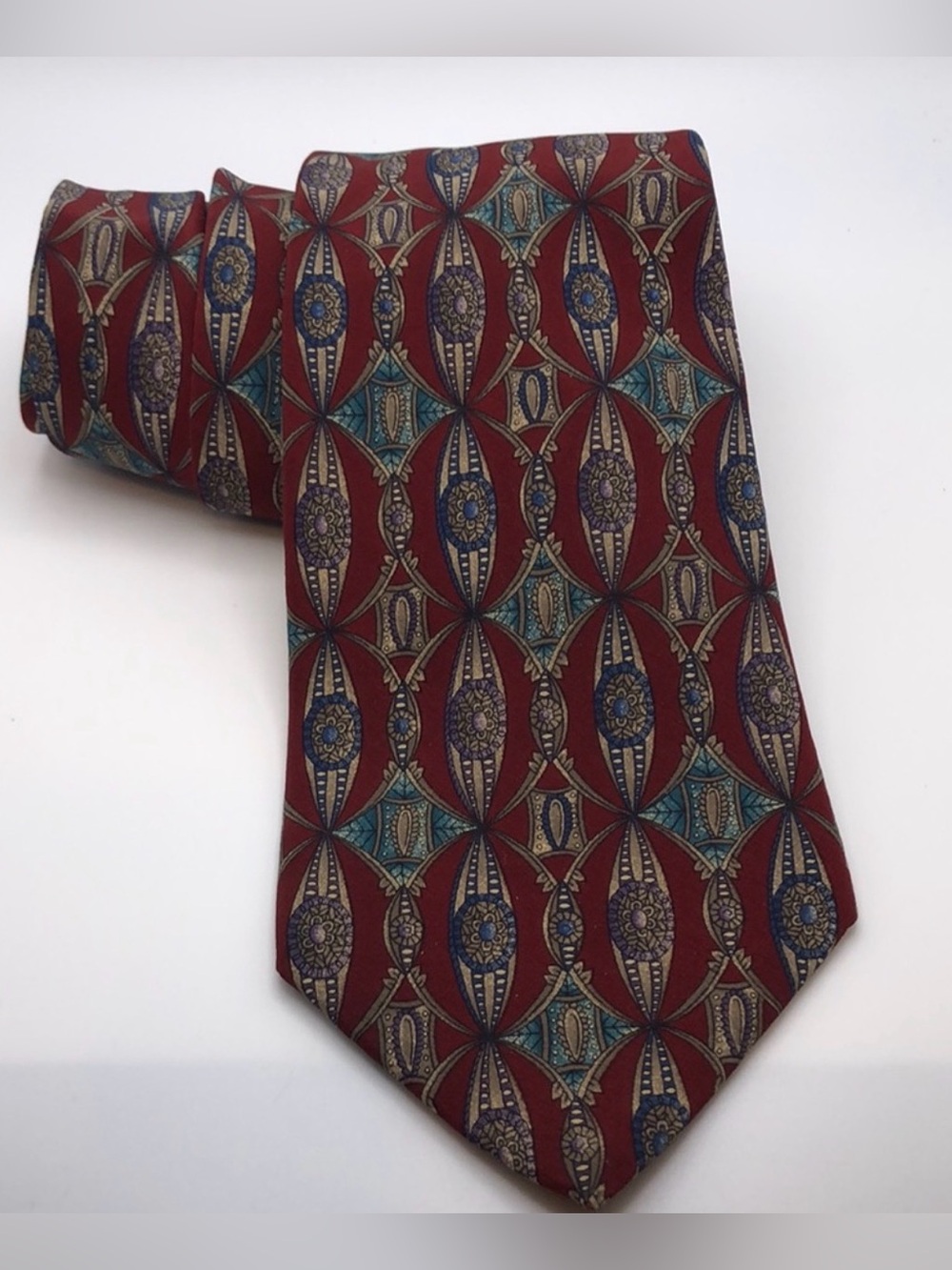 The Metropolitan Museum of Art Silk Tie 4”VTG EC